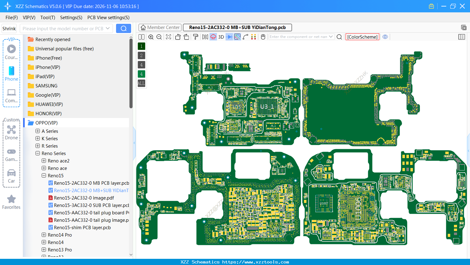 OPPO Reno15-2AC332-0 MB+SUB bitmap